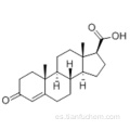 Ácido 4-Androsten-3-one-5-ene-17-carboxylic CAS 302-97-6